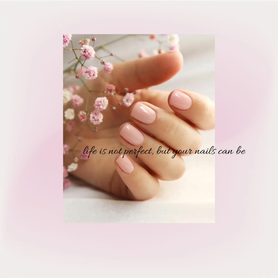 Gel manicure with fall season nail art #nailtech #nailart # ...