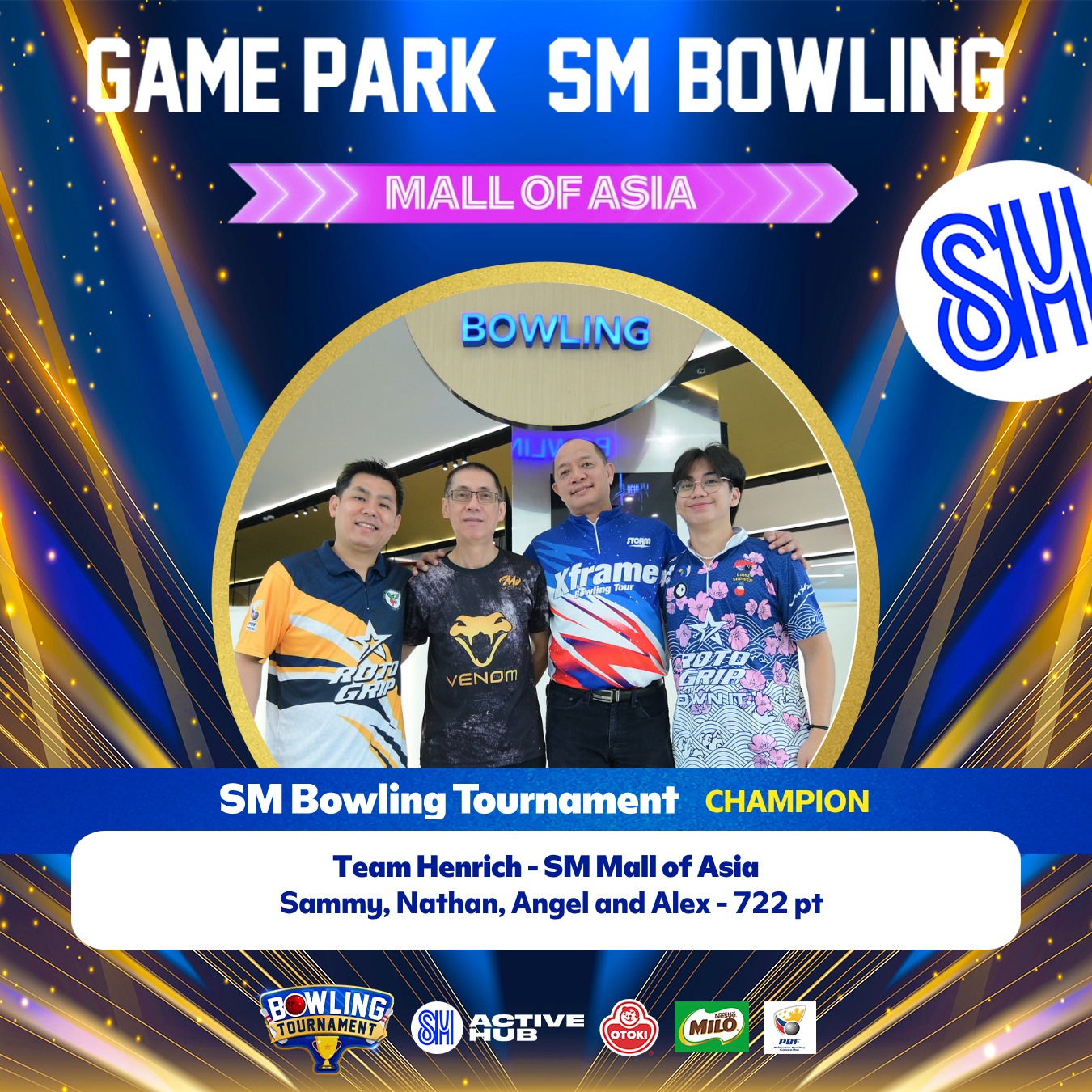 SM - They came. They rolled. They conquered. 🎳 Meet our Top 3 teams who ...