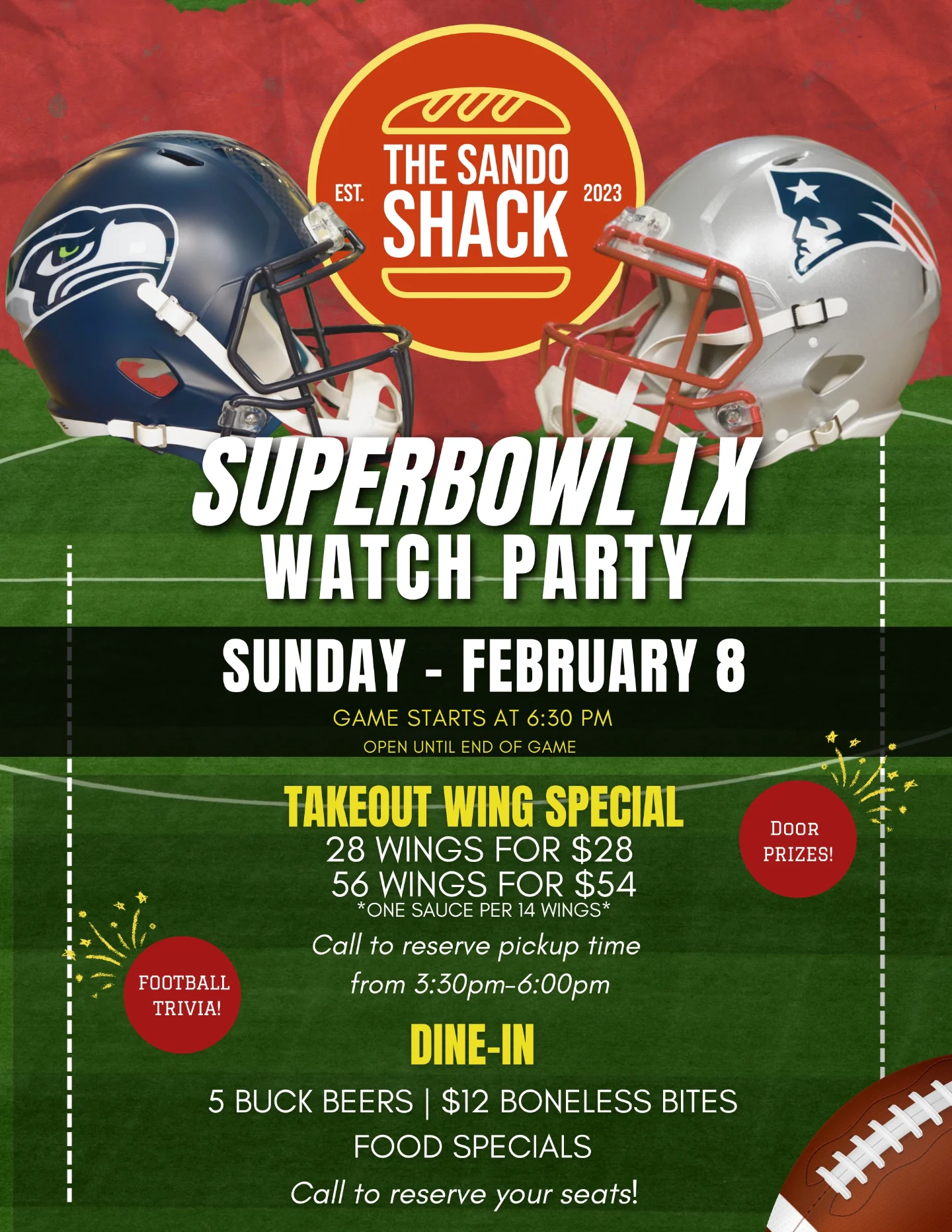 The Sando Shack - This Sunday at The Sando Shack we will... | Facebook