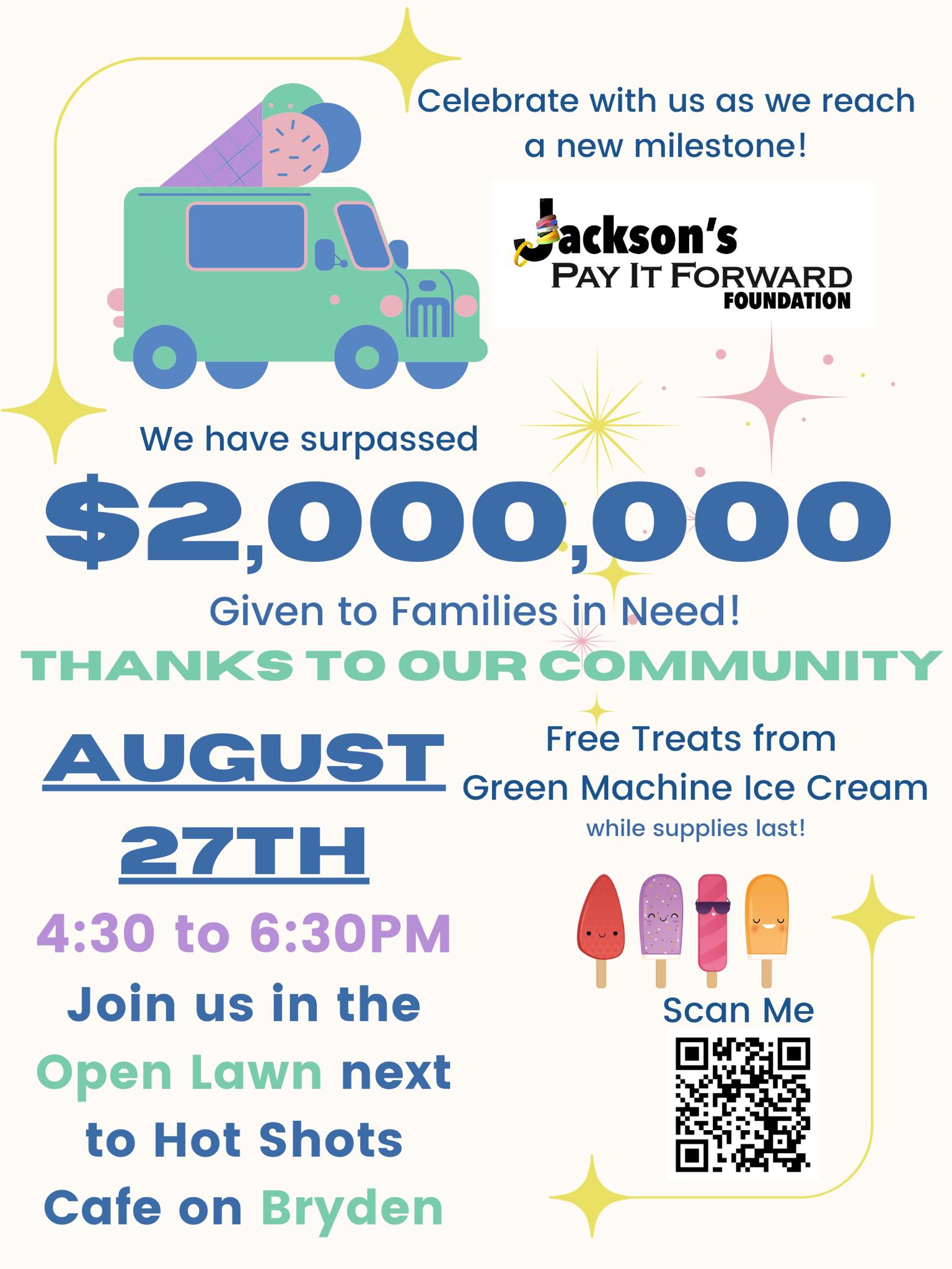 Jackson's Pay It Forward Foundation | Lewiston ID