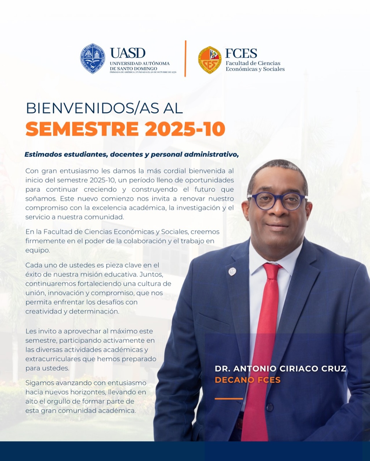 Facultad - 🎉 ¡Bienvenidos al semestre 2025-01! 🎉 Desde la Facultad de ...