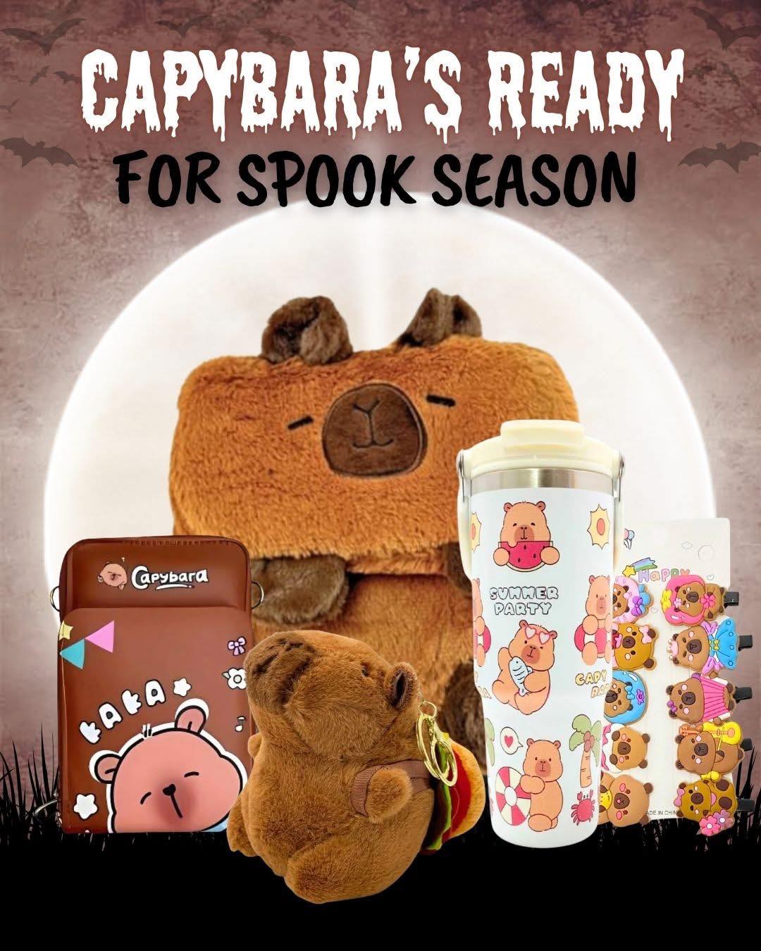 South - Even the chillest capybara’s getting into the Halloween spirit ...