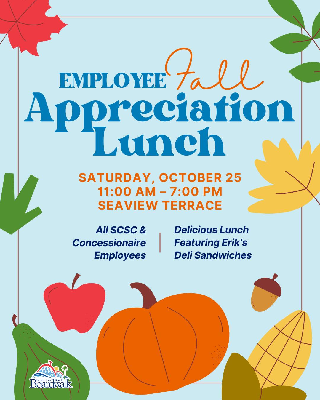 Santa - 🎃 Employee Fall Appreciation Lunch 🍂 📅 Saturday, October 25 ...