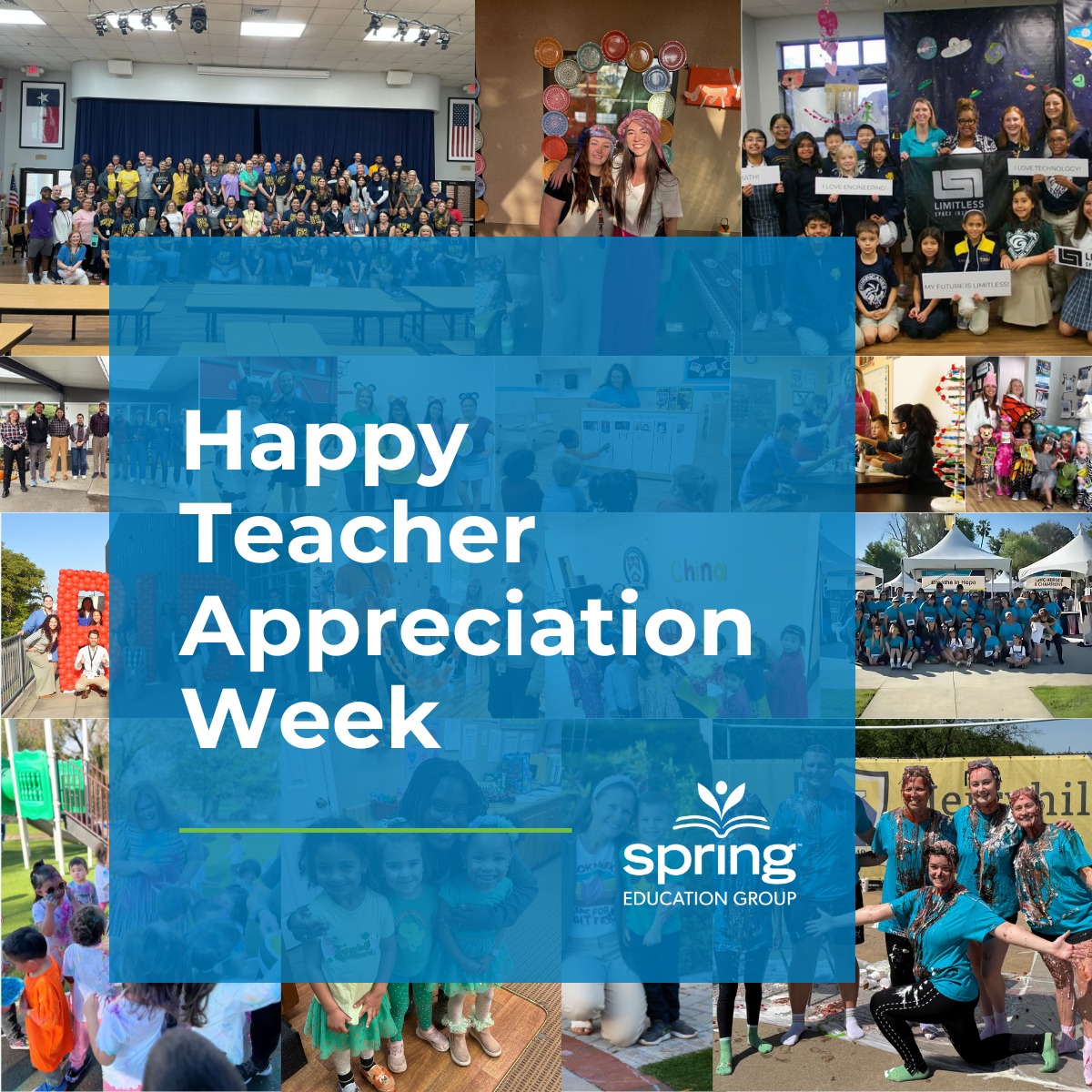 Spring - It's Teacher Appreciation Week and we want to say thank you to ...