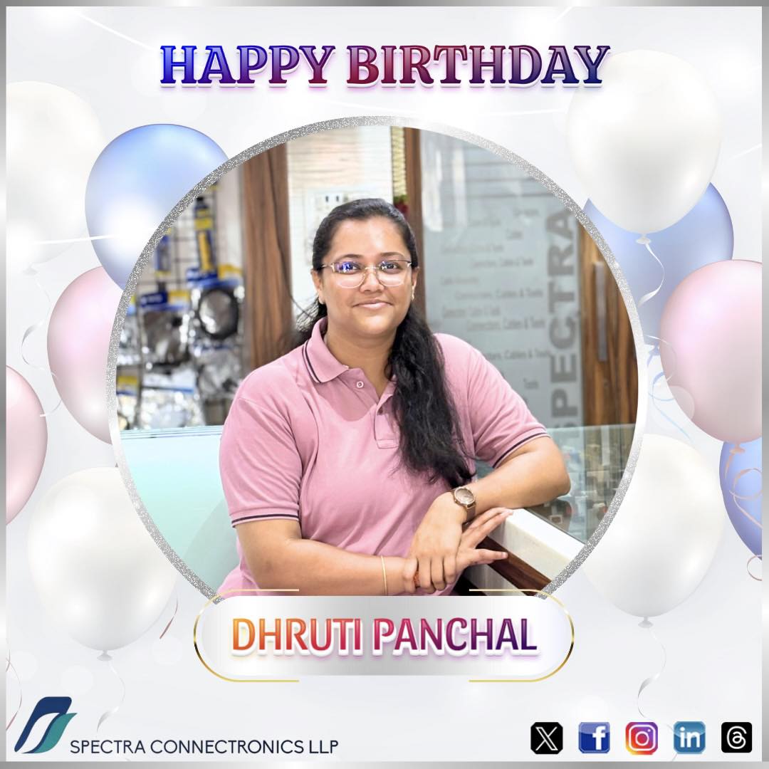 Spectra - 🎉 Wishing a very Happy Birthday to Dhruti Panchal ! 🎉 Your ...