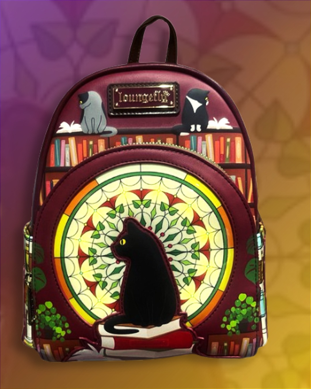 go to the library backpack mini Stella Soomlais Leather  Adaptable & Eco-Friendly  Sstter and Lumire make an encore appearance Santa Monica Library Promotes Early