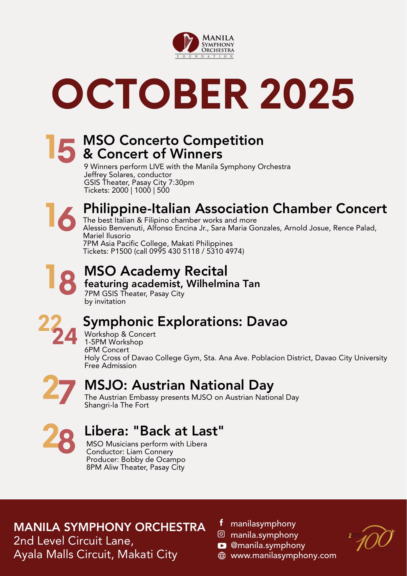 Manila Symphony Orchestra... - Manila Symphony Orchestra