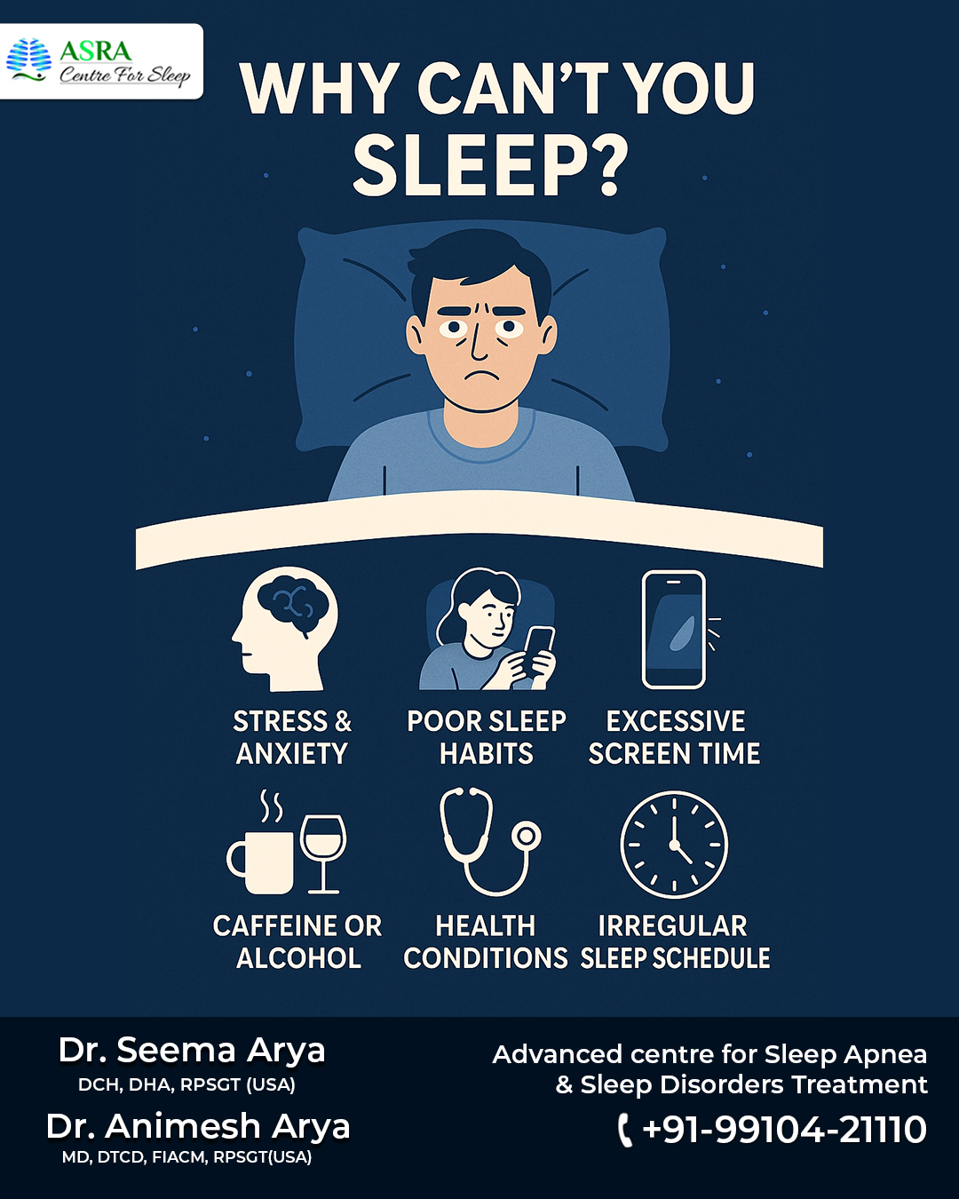 It’s not always just stress. There could be multiple hidden reasons ...