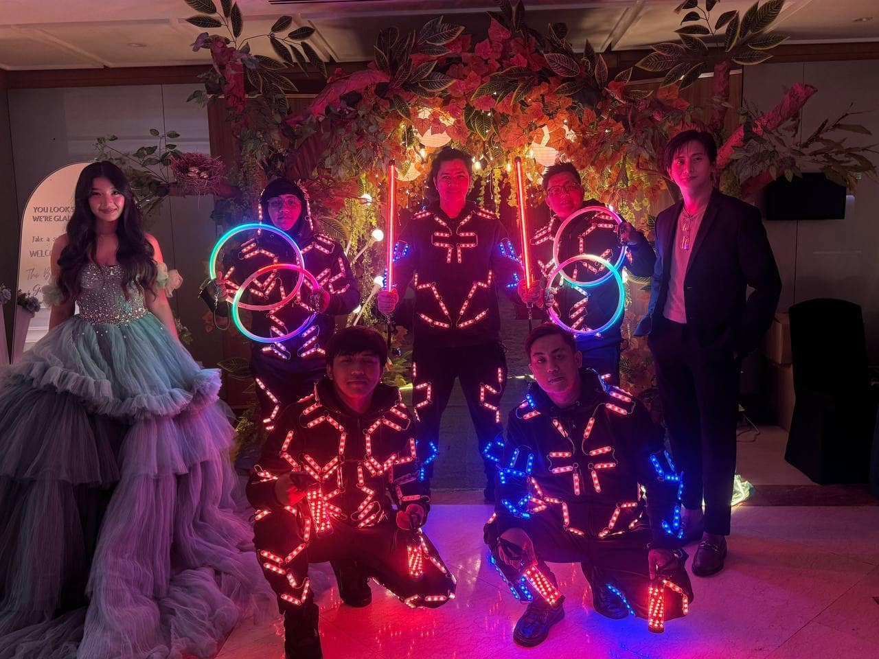 Pyrotronics Fire Tron Led Dancers | Makati