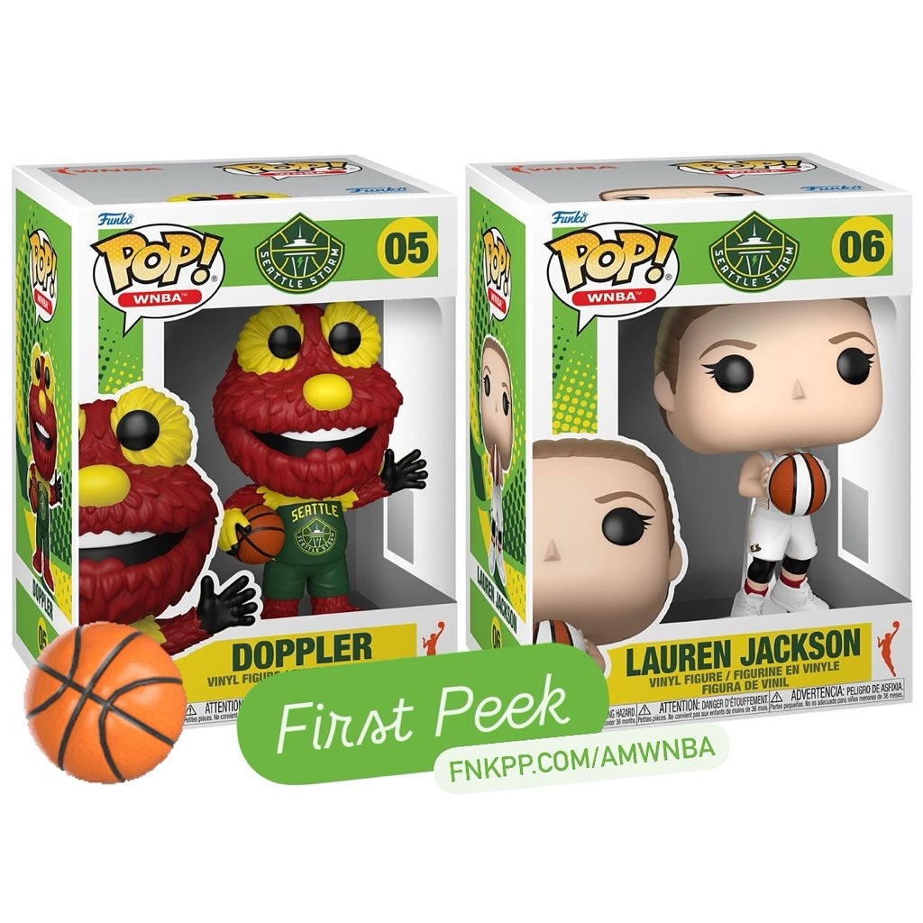 Funko - First look! With the very first WNBA Funko POPs! Going live at ...