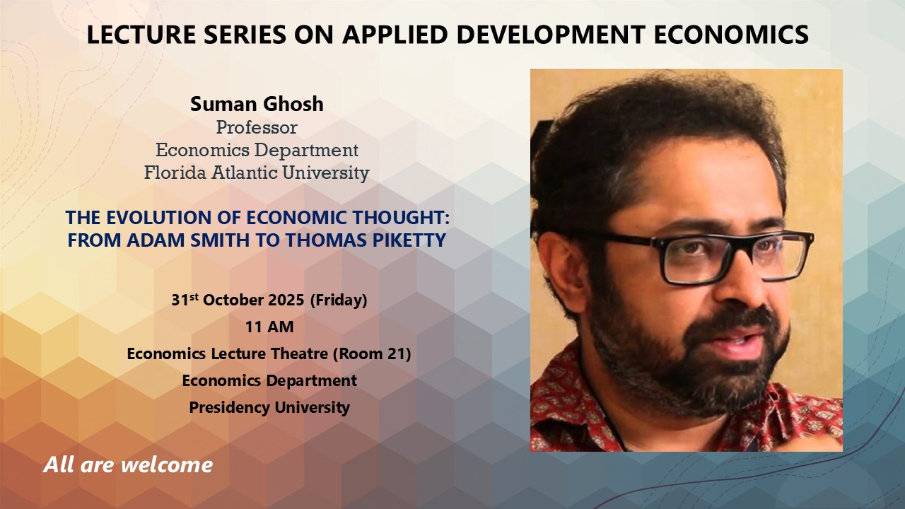 Economics - Suman Ghosh is a remarkable individual who has achieved ...