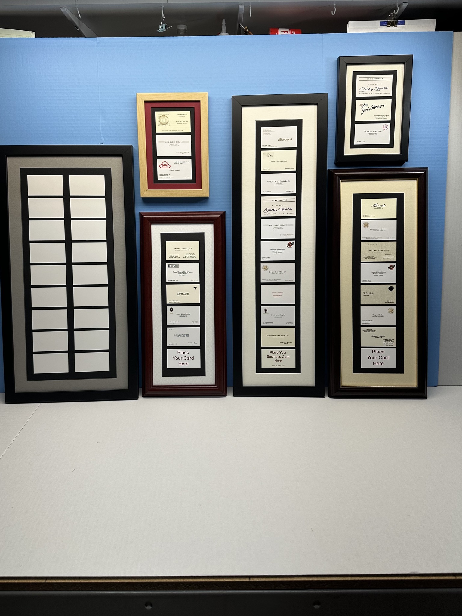 Business Card Frames | Old Bridge NJ