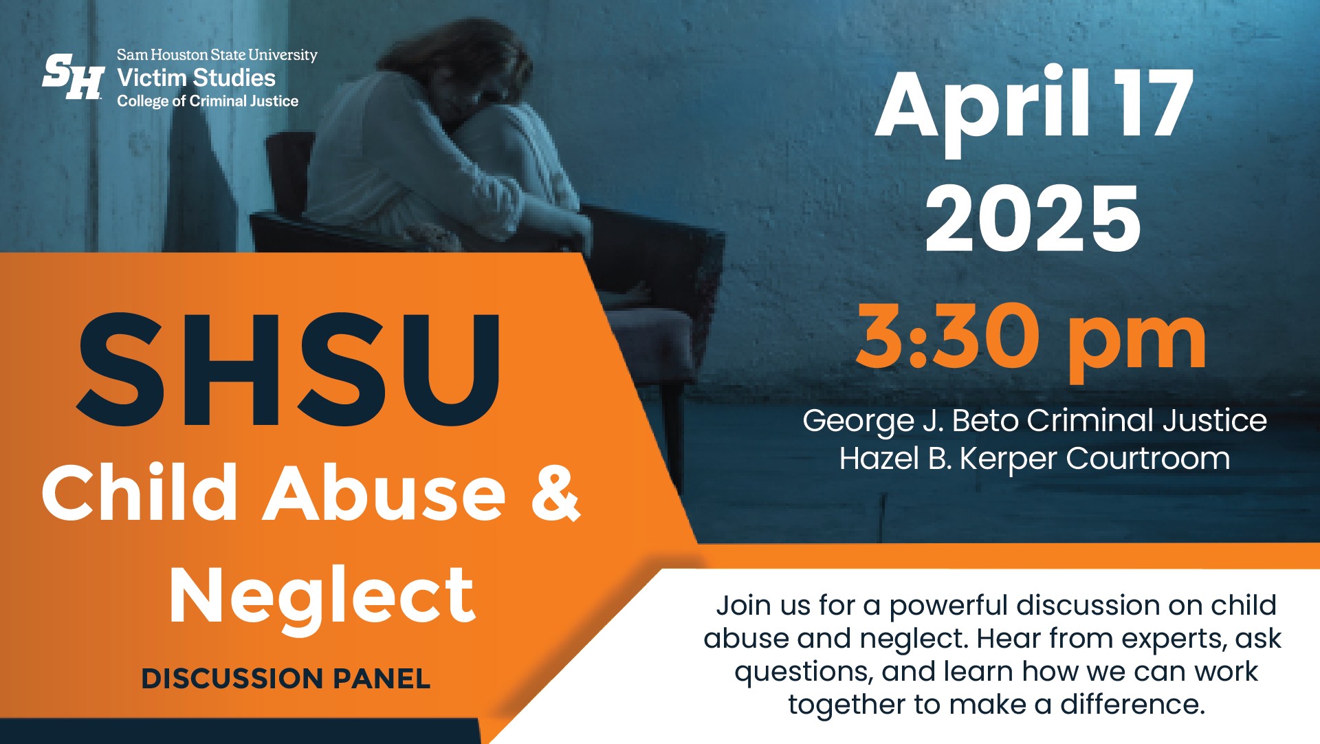SHSU - The SHSU CJ Department of Victim Studies is hosting a discussion ...