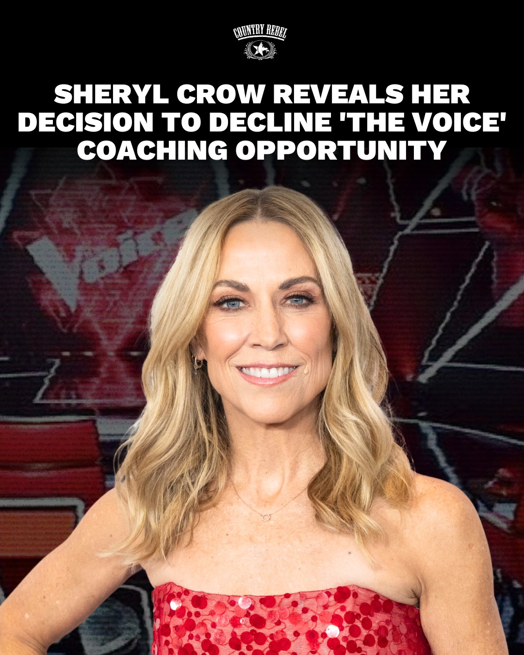 Country sheryl crow was once asked to be a coach on the voice but