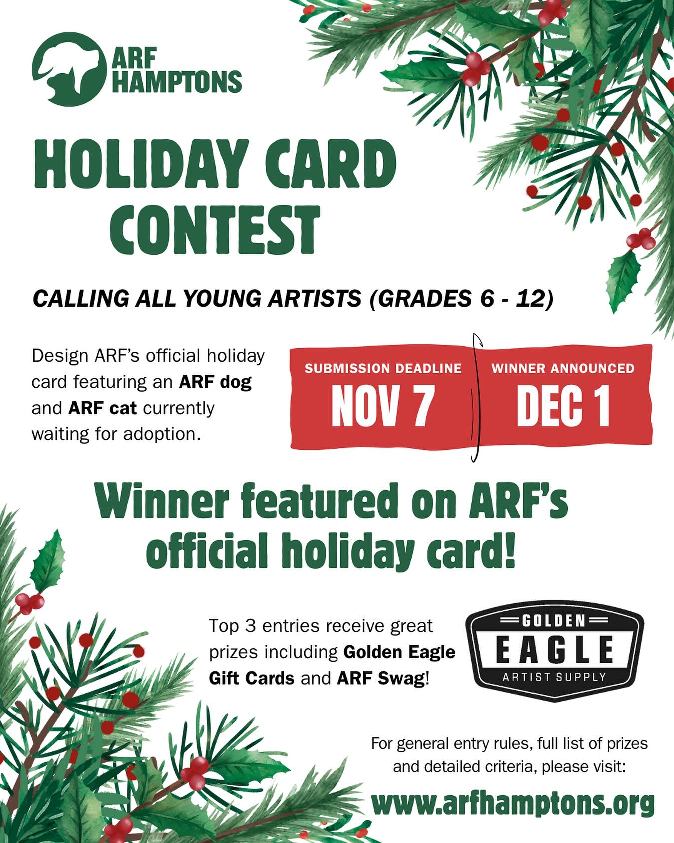 🎨 Calling all... - Animal Rescue Fund of the Hamptons, Inc. | Facebook