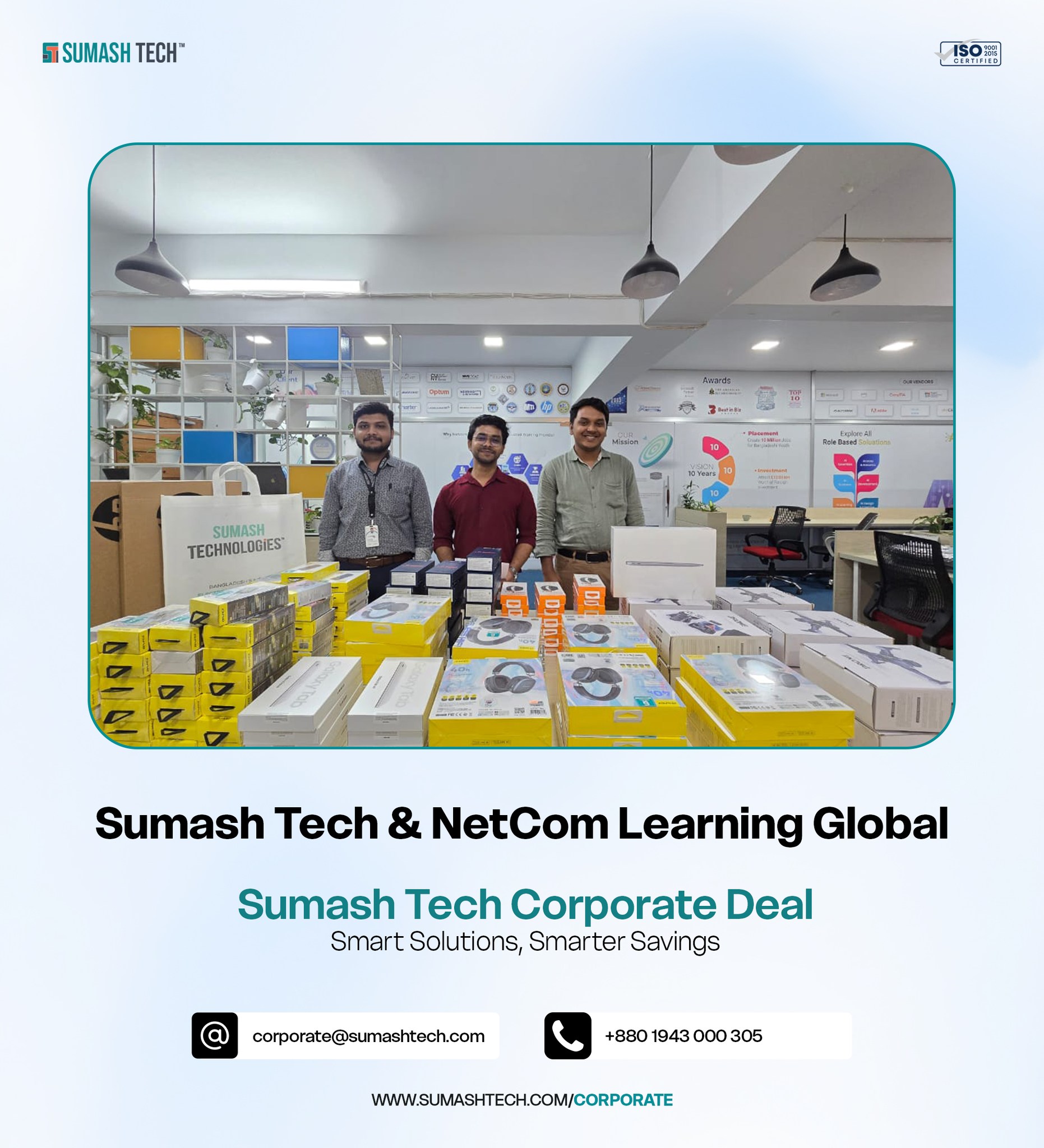 Sumash Tech - New corporate partnership between Sumash... | Facebook