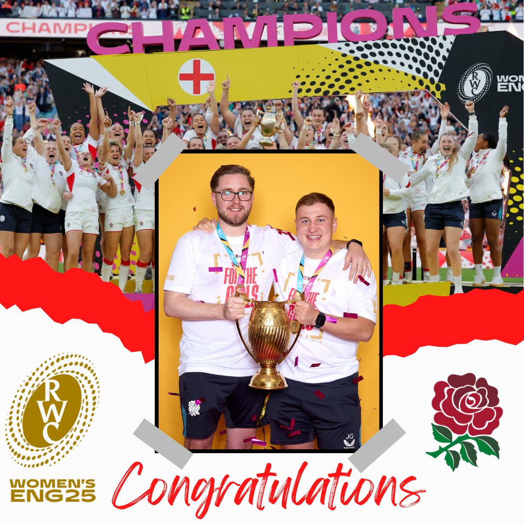 🏆 WORLD CHAMPIONS 🏆 RWC 2025 Huge congratulations to the England Red ...