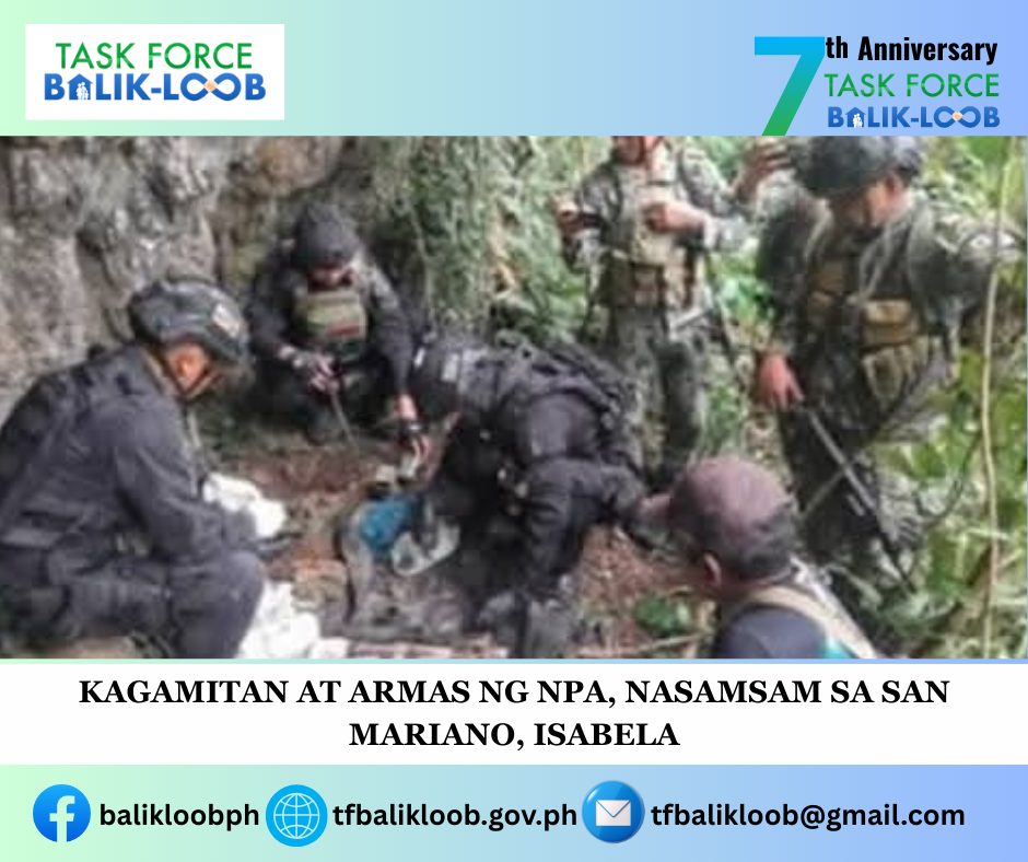 𝐊𝐀𝐆𝐀𝐌𝐈𝐓𝐀𝐍 𝐀𝐓 𝐀𝐑𝐌𝐀𝐒 𝐍𝐆 𝐍𝐏𝐀,... - Task Force Balik-Loob | Facebook