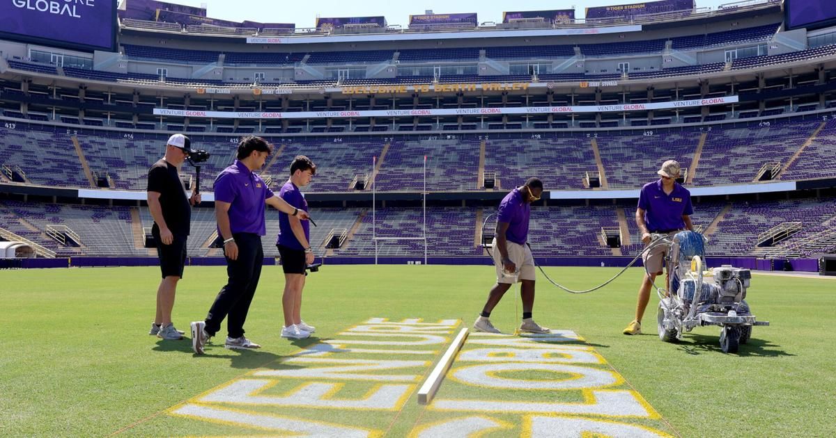 NOLA.com - Yes, on-field ads have made it to Tiger Stadium. Here's why ...