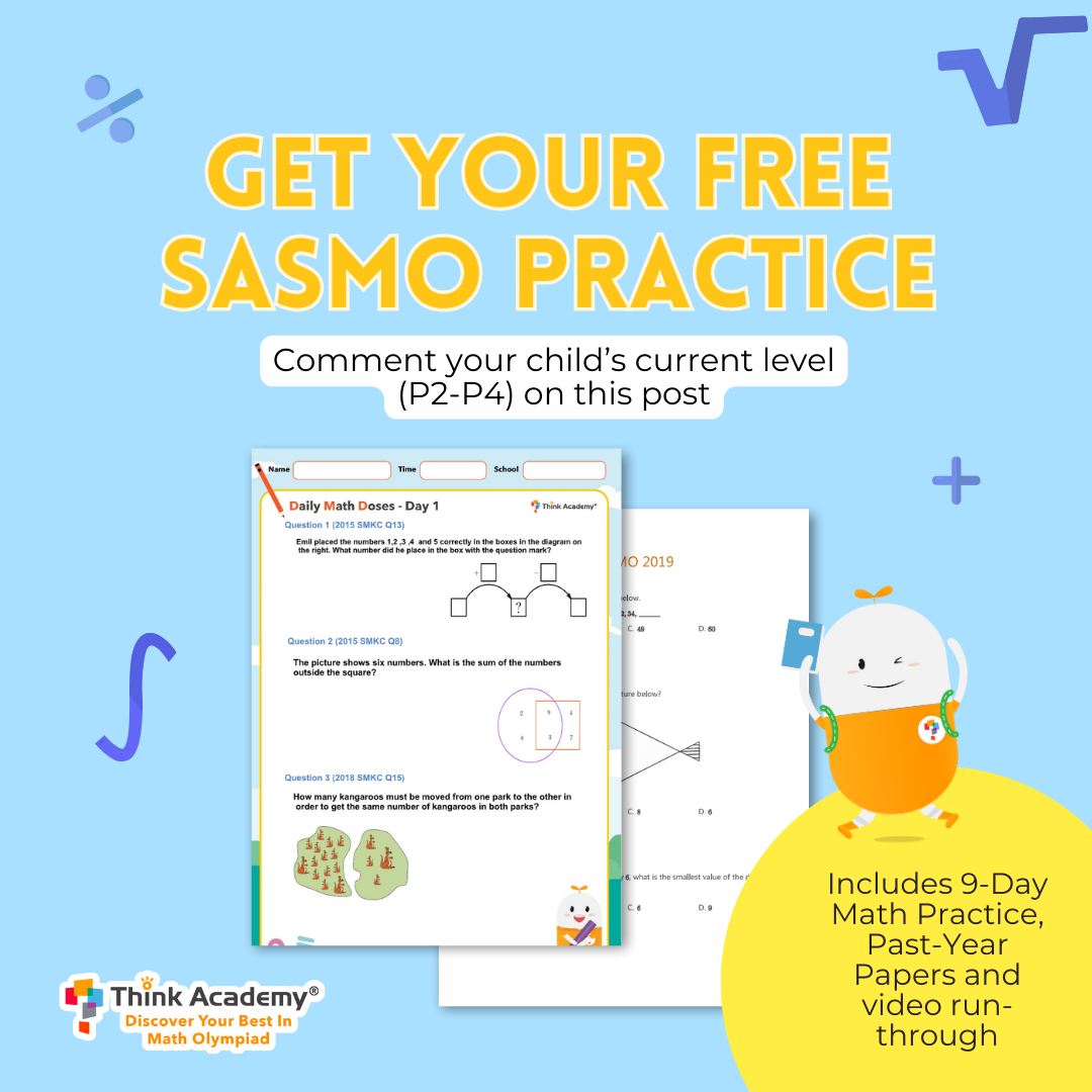 🌟 Get your SASMO preparation... - Think Academy Singapore