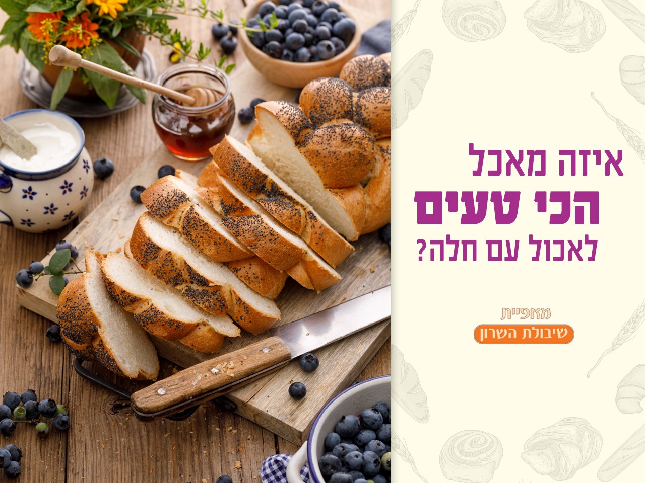 שיבולת השרון - בואו נסכים על זה שחלה זה מאסט ובא בול ! עם...