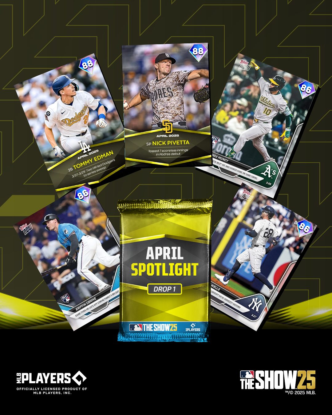 MLB - The April Spotlight Drop 1 Pack is here! 💎🔥 Available TODAY in ...