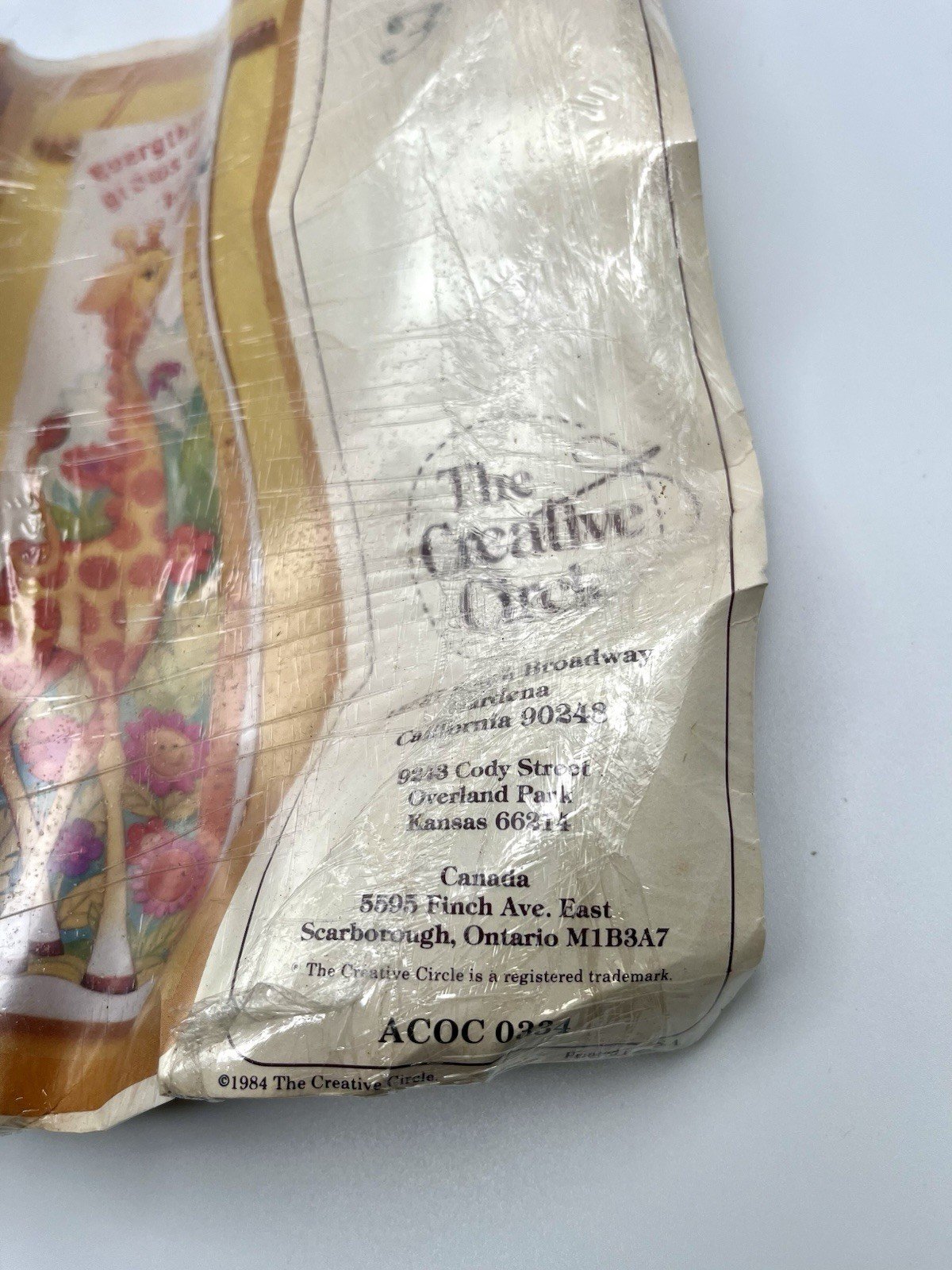 Vintage 80s Creative Circle Needlework Kit #334 Firehouse Station #7 ...