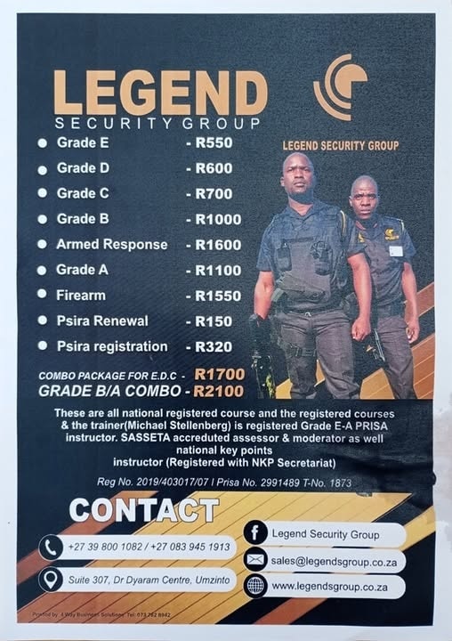 Legend Security Group | Umzinto