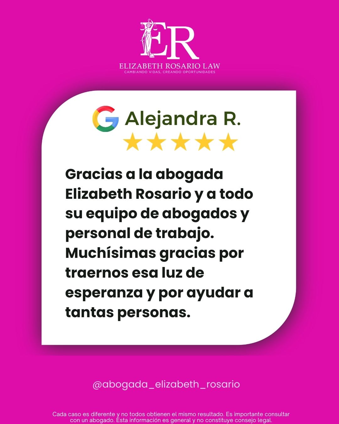 Abogada Elizabeth Rosario | Wyoming MI