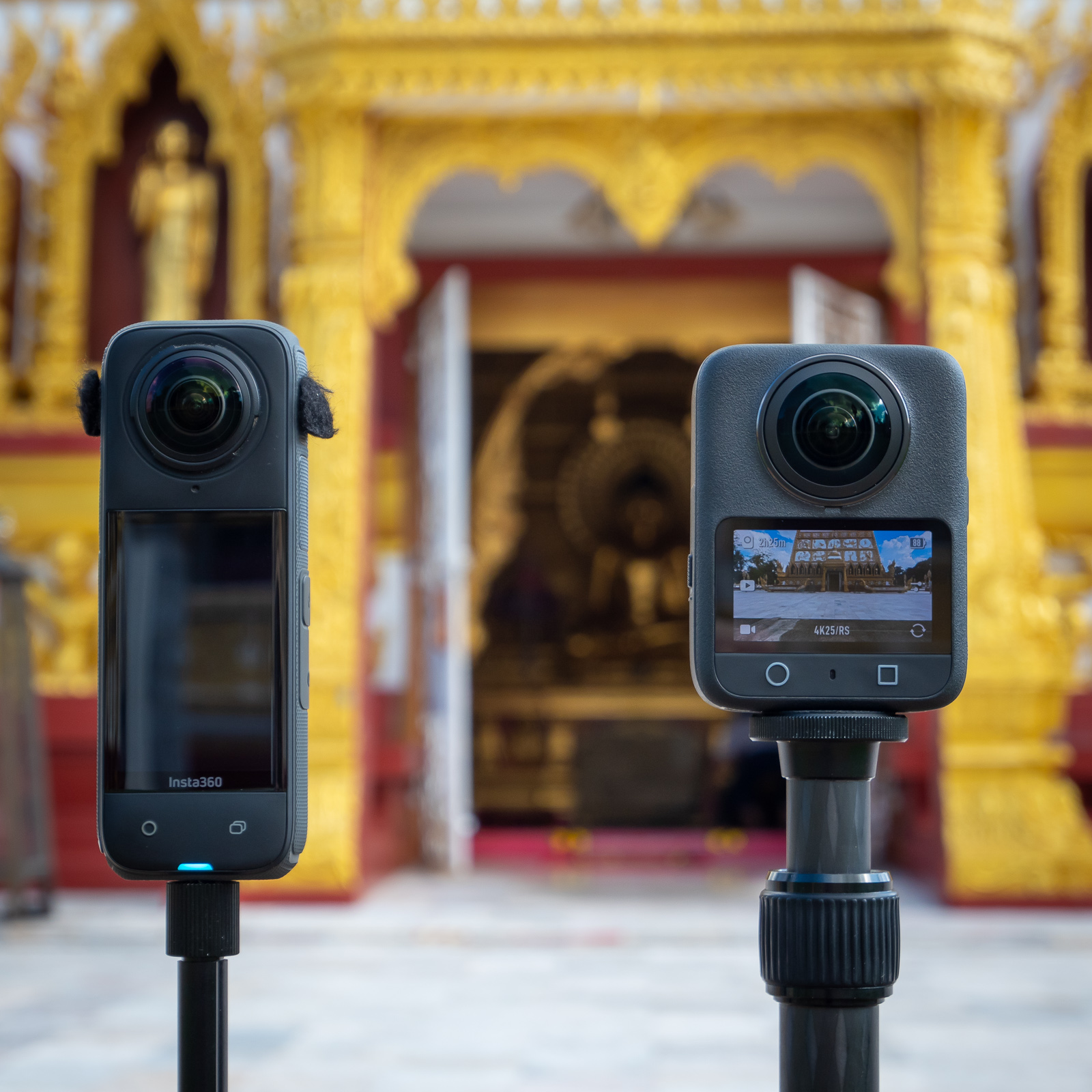 Which is better for taking photos and vlogging Insta360 X4 or DJI 