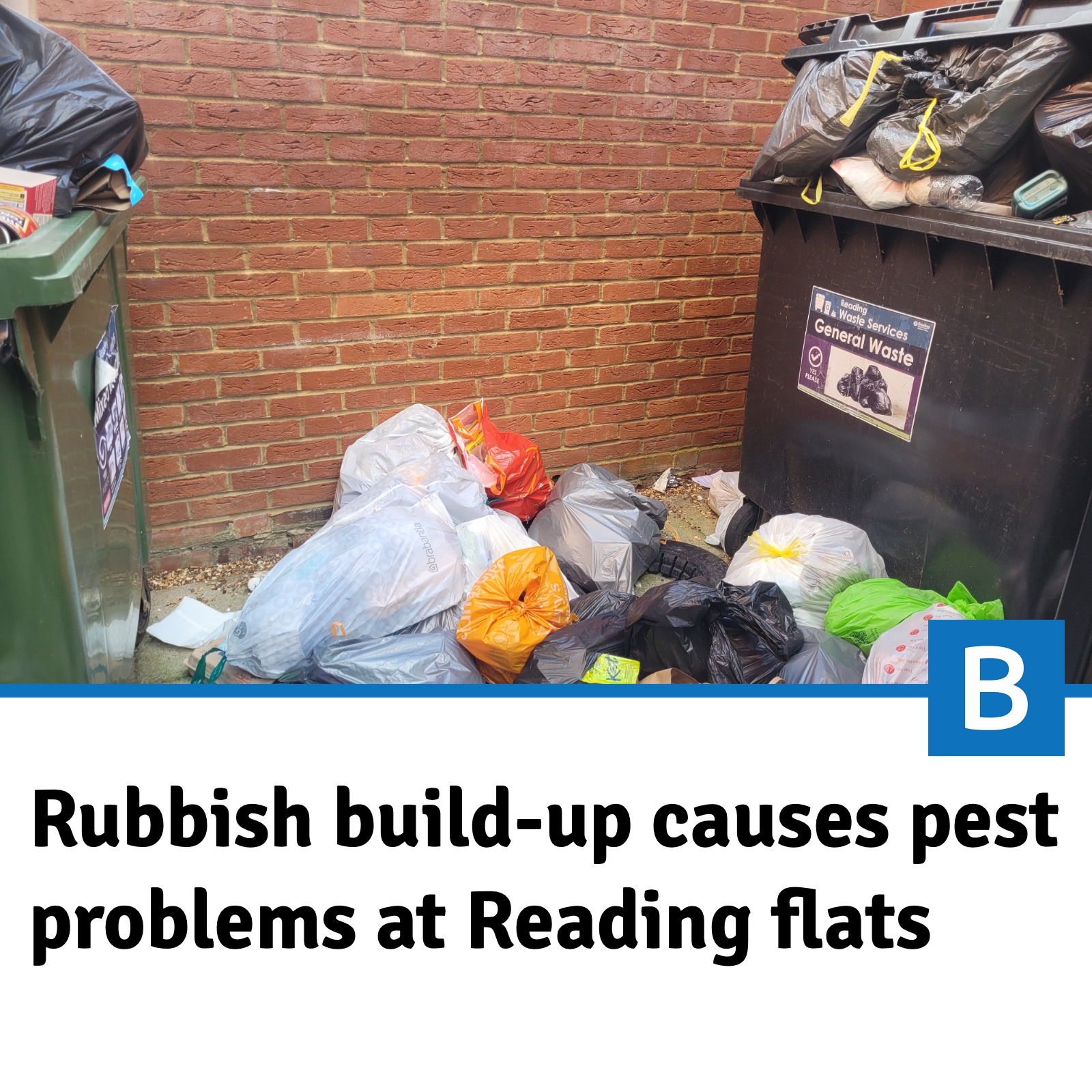 Berkshire - Rubbish has been left festering, attracting pests at a ...