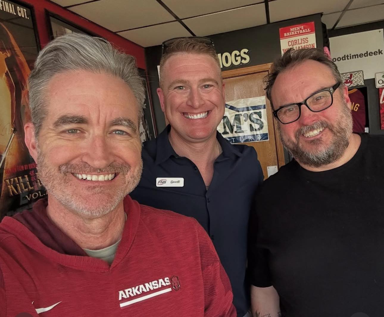 Garrett - 📻 This was a fun one! On with Jon & Deek at drive time today ...