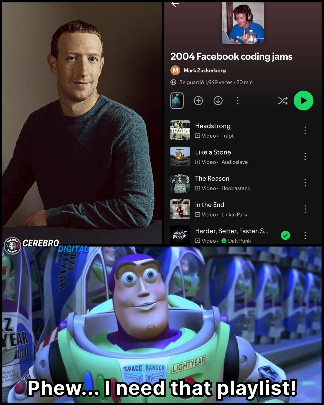 Digital - Mark Zuckerberg recently shared a playlist that, according to ...