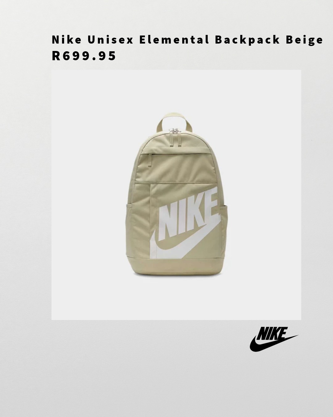 beige nike backpack HERITAGE EUGENE 23L While carrying the bag around the golf course Nike Winterized Eugene Backpack |