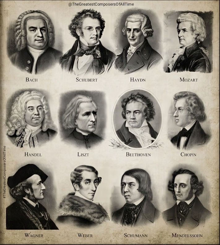 We asked today's composers to choose the 31 greatest composers of