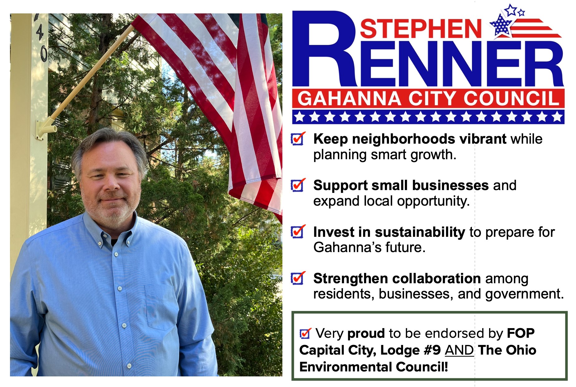 Gahanna Councilman Stephen A Renner