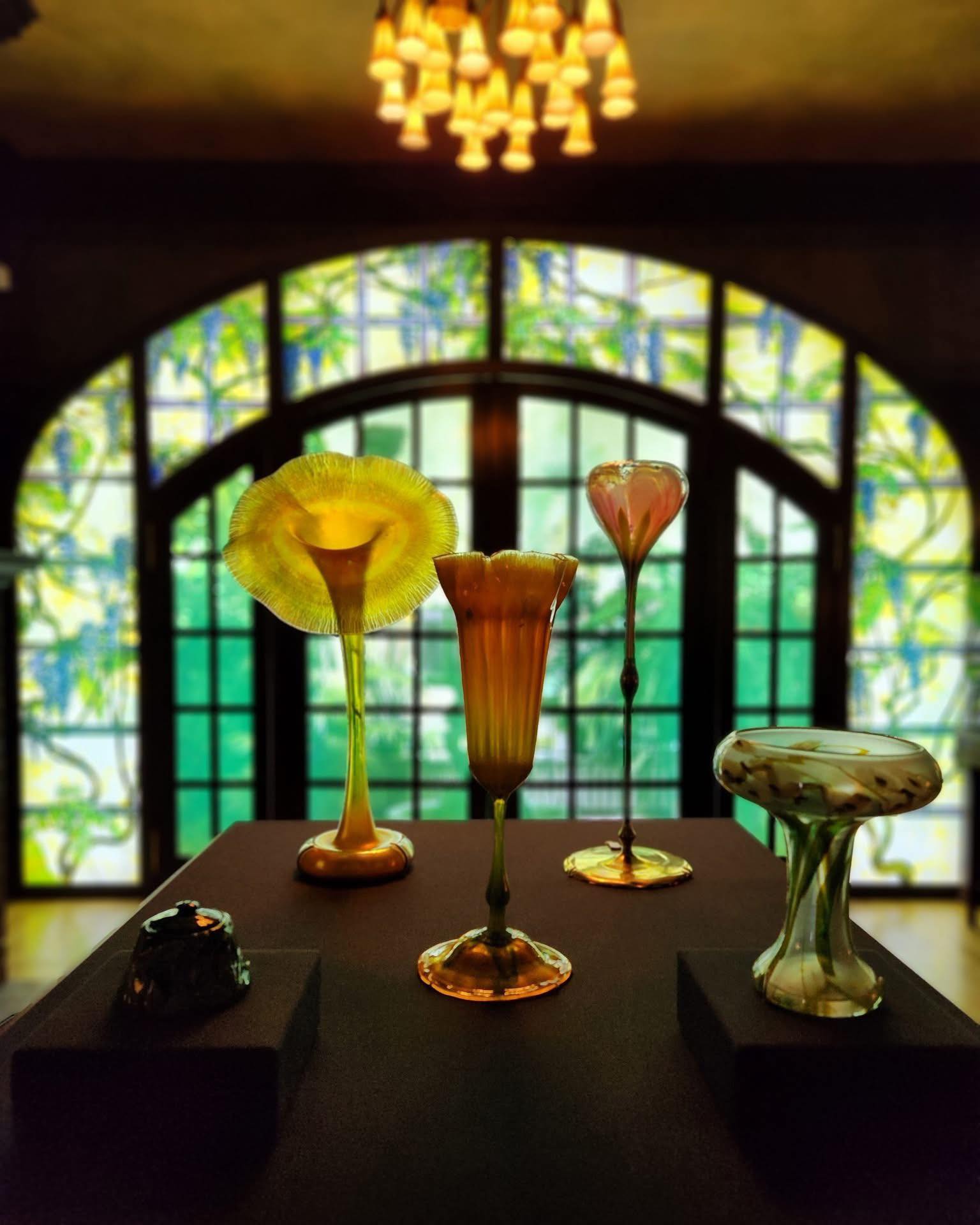 Tiffany's Gardens in Glass at Oshkosh Public Museum