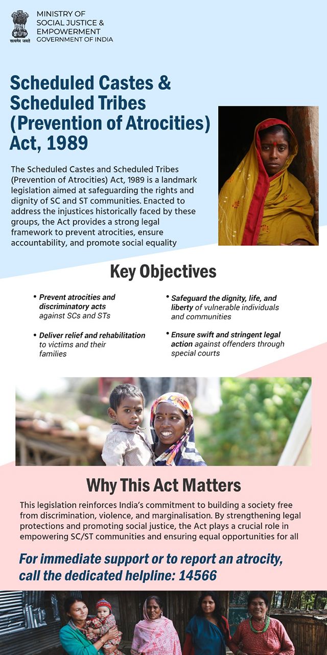 The Scheduled Castes and Scheduled Tribes (Prevention of Atrocities ...