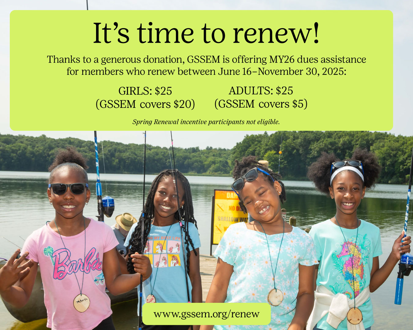 Girl - 🌷 You still have time to renew your troop to receive our on-time ...