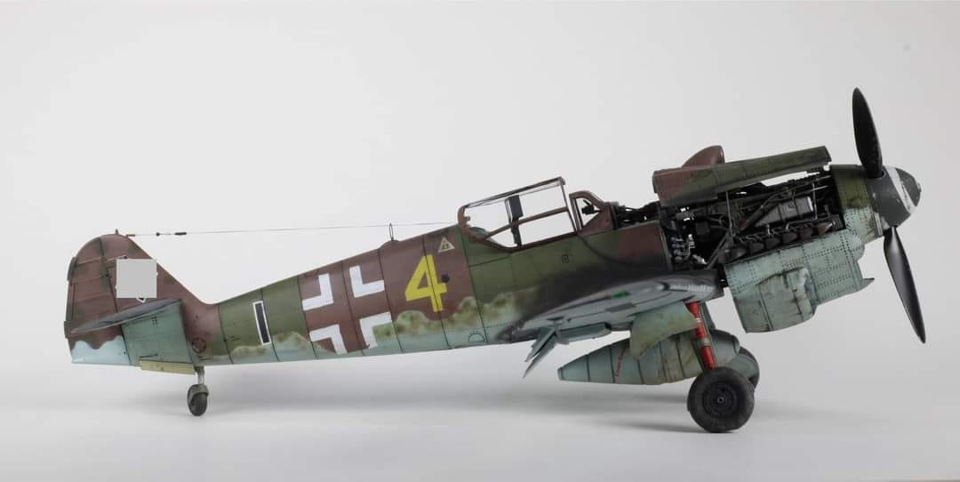 Kit Photo-découpe Eduard Brassin 1/72 Pour BF 109F - Détails En Résine, Réf. 674007