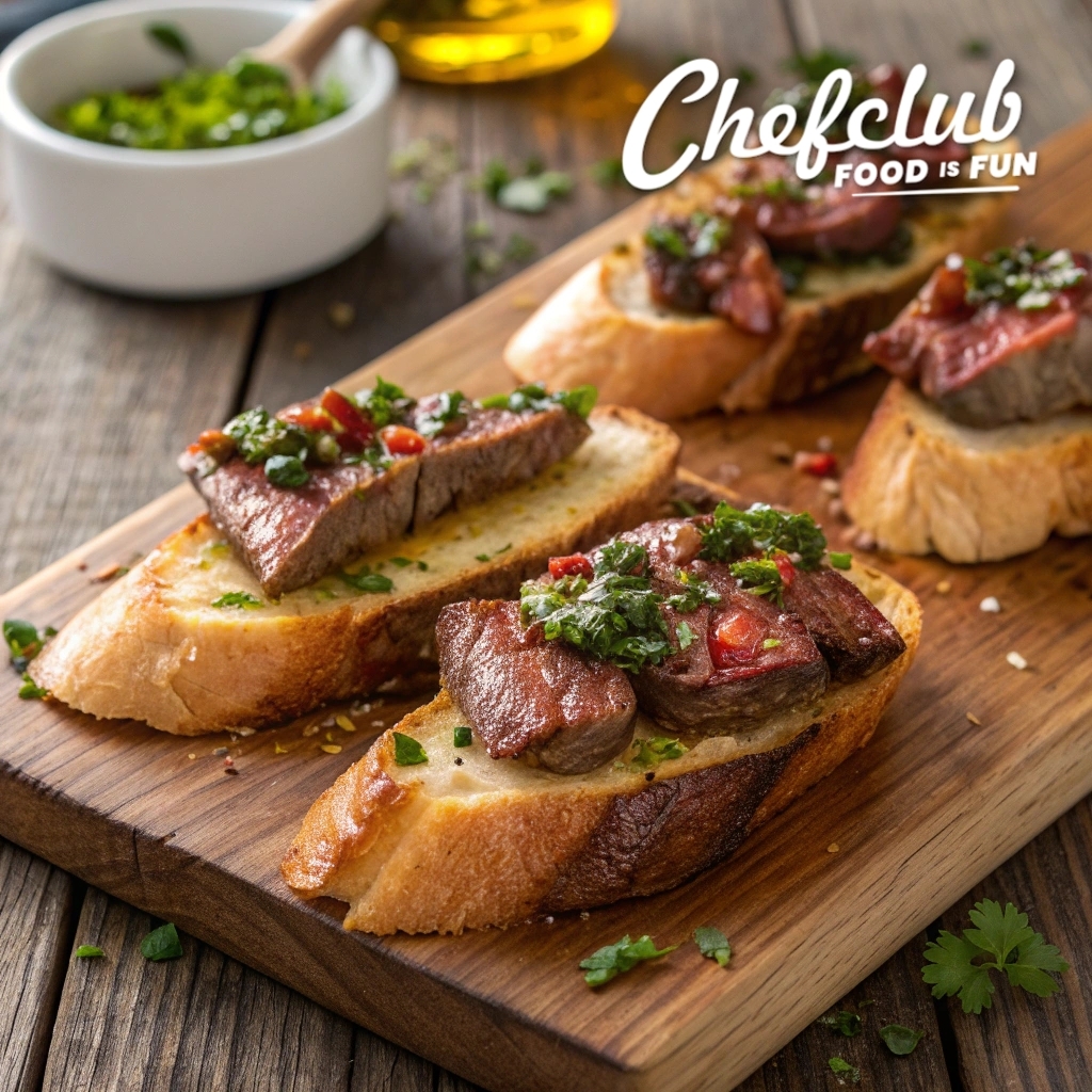 Chefclub Brasil - 🔥 Picanha na manteiga sobre torradas:... | Facebook