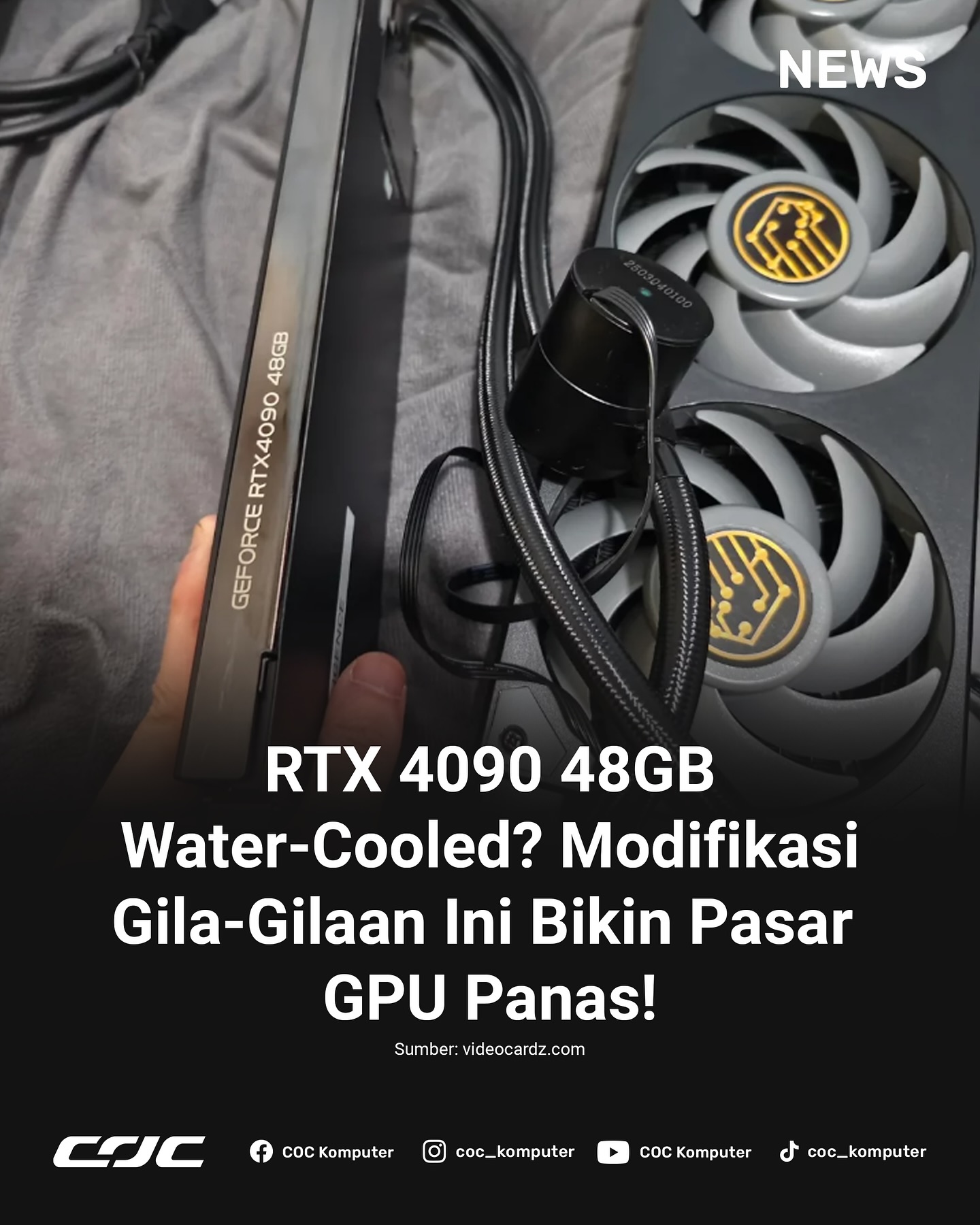 COC komputer - Jadi gini, di China lagi booming RTX 4090... | Facebook