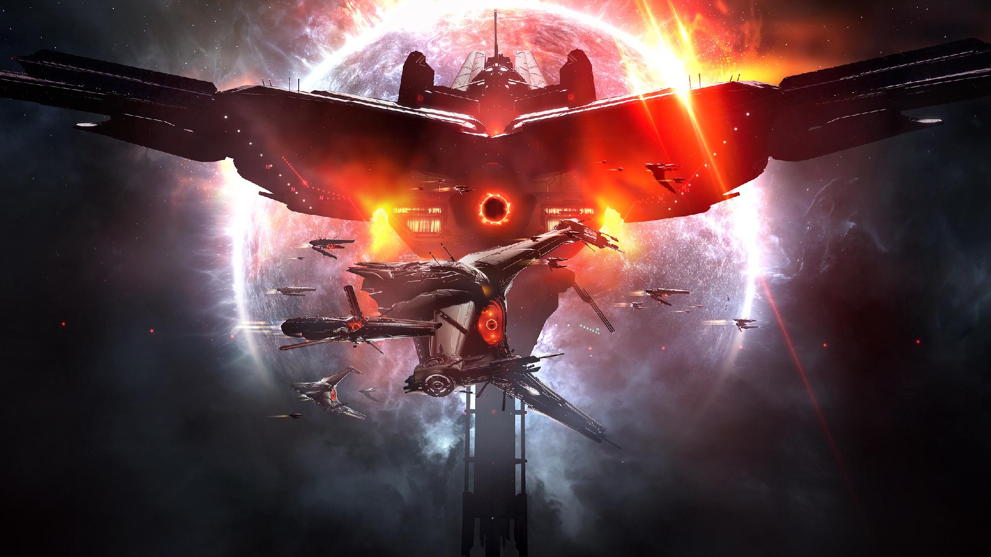 Eve Online Caldari Wallpaper Blackbird