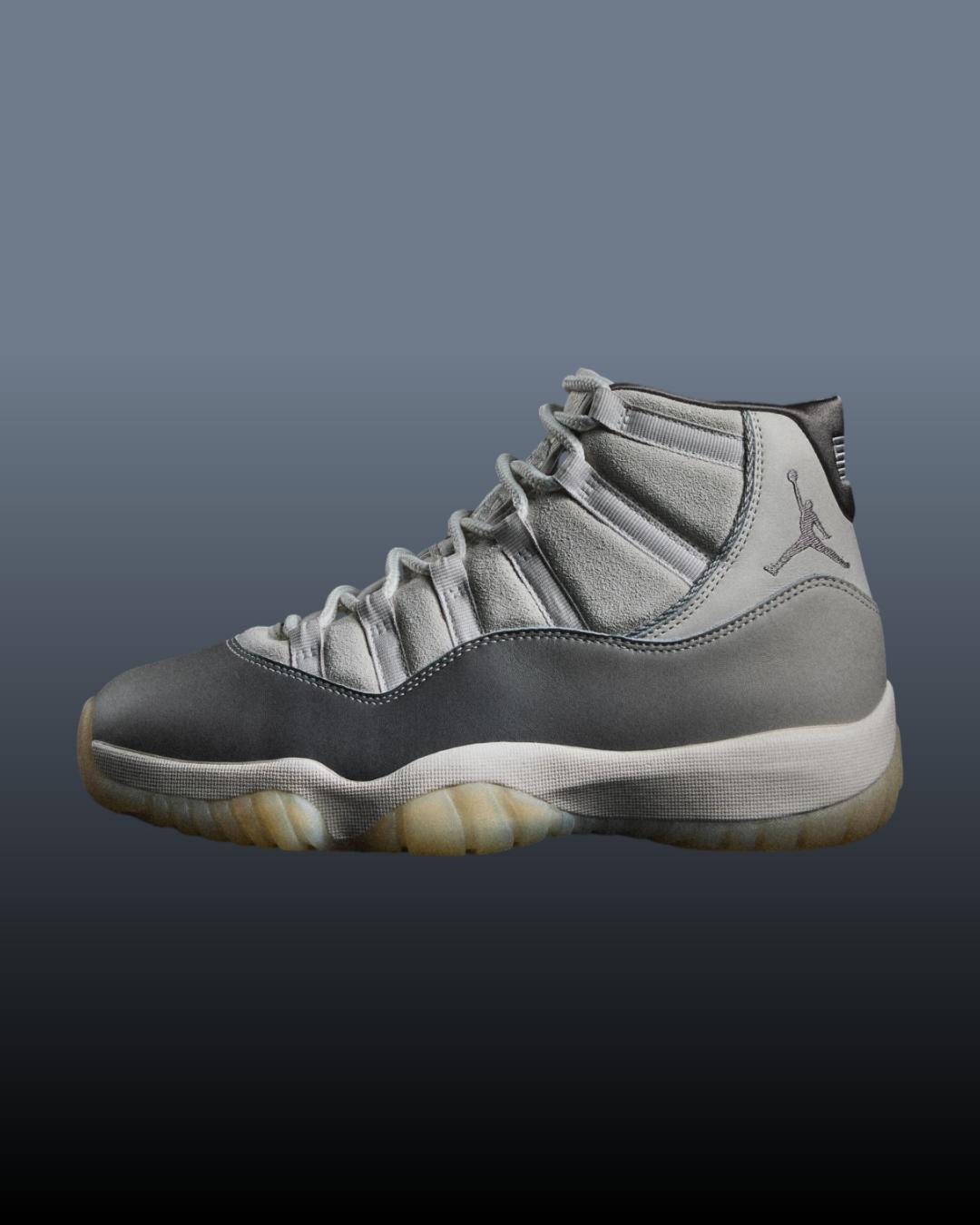 Air Jordan 11 Tokyo Colorway: Light Bone/Phantom/Grey/Sail Style