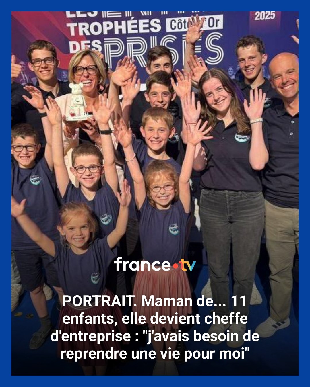 France - PORTRAIT. Maman de... 11 enfants, elle devient cheffe d ...