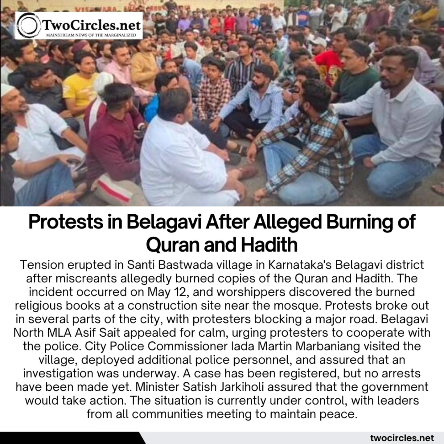 TwoCircles.net - Tension erupted in Santi Bastwada village in Karnataka ...