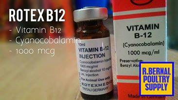 R Bernal - ROTEX VITAMIN B12 - Vitamin B12 1000 Mcg