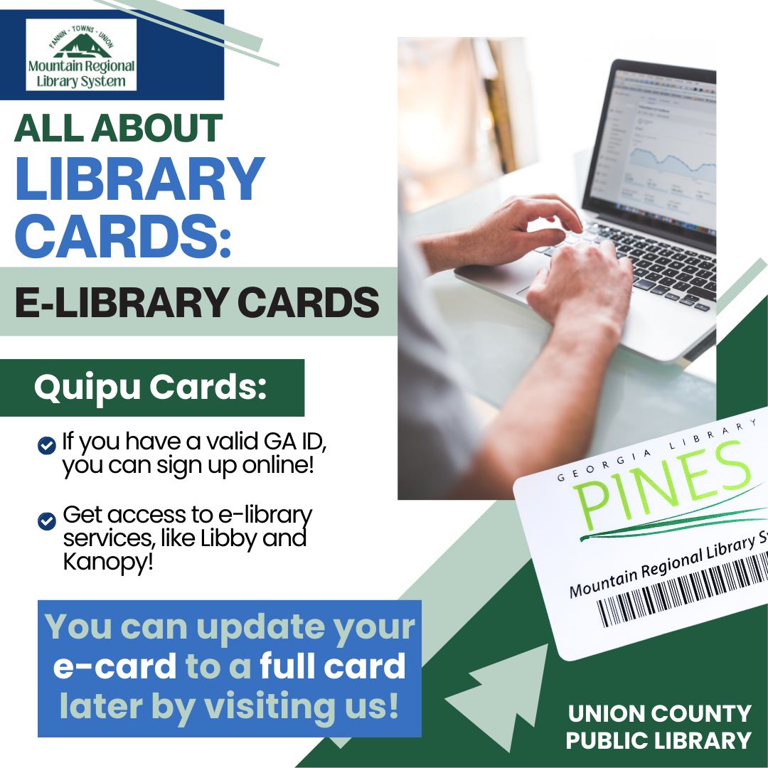 Union - Let's learn all about e-library cards, or Quipu cards! If you ...