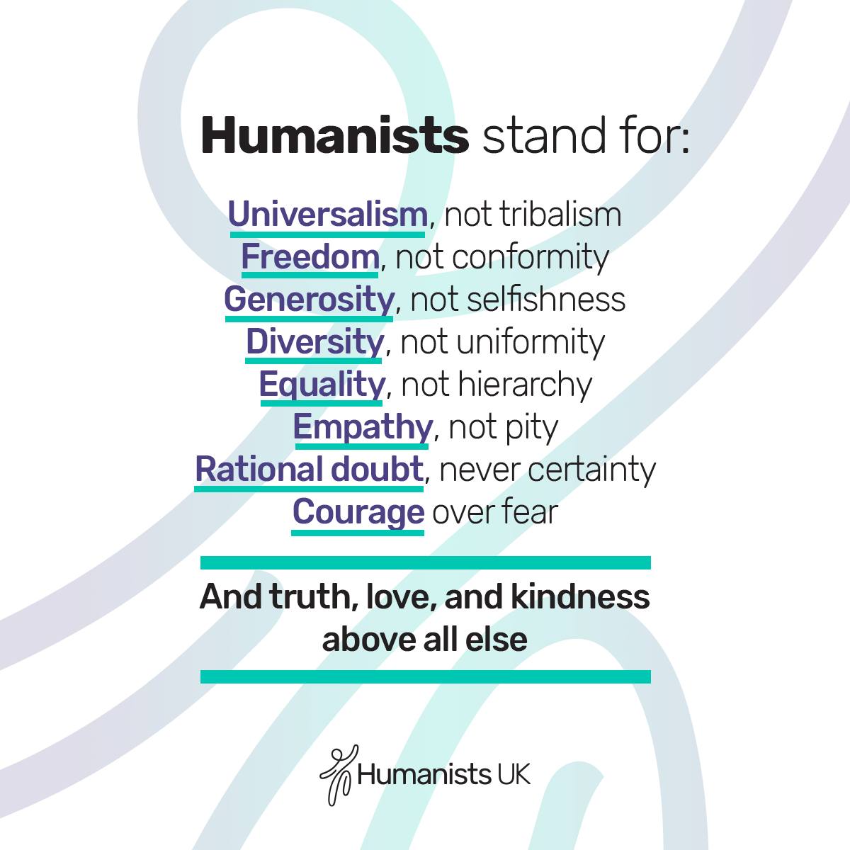 Humanists UK - One of the things we try to do is find... | Facebook