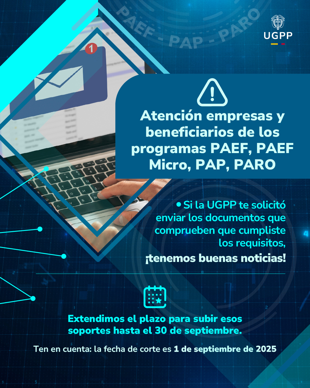 La - 📢 ¡Atención! Si recibiste subsidios del PAEF, PAP o PARO… Recuerda ...